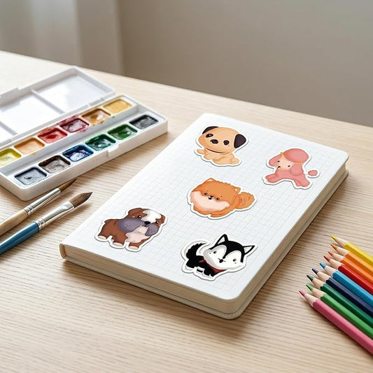 Cute Dog Stickers: Perfect for Personalizing Everything